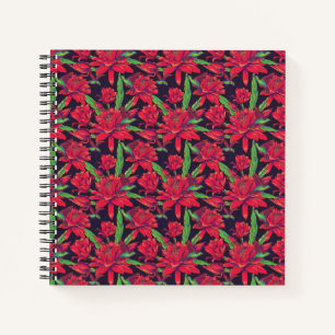 Cuaderno Flores Y Amantes Hummingbirds