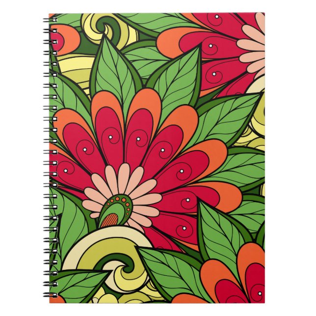 Cuaderno Flores Y Bloc De Notas P6 (Frente)