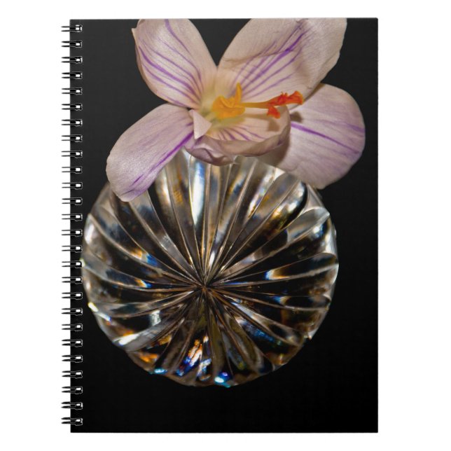 Cuaderno Flores y cristal (Frente)