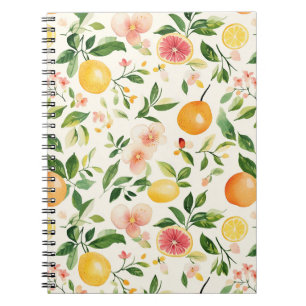 Cuaderno Flores y Frutas