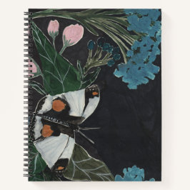 Cuaderno Flores y mariposa
