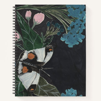 Cuaderno Flores y mariposa