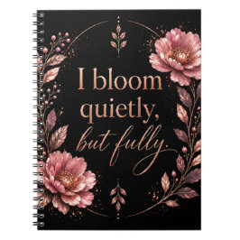 Cuaderno Florezco Silenciosamente, Pero Plenamente - Edició