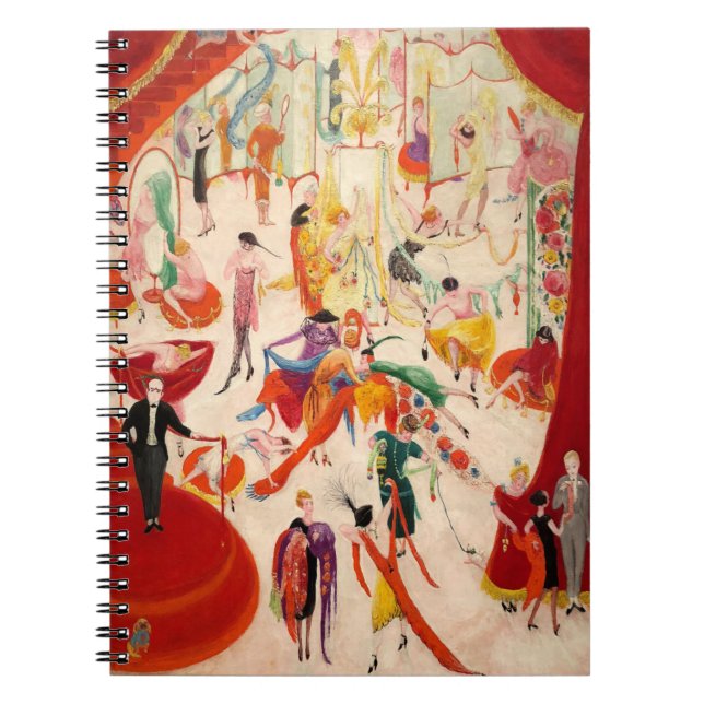 Cuaderno Florine Stettheimer  Venta de primavera en Bendel' (Frente)