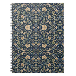 Cuaderno Floritura Botánica Fluyente Elegante