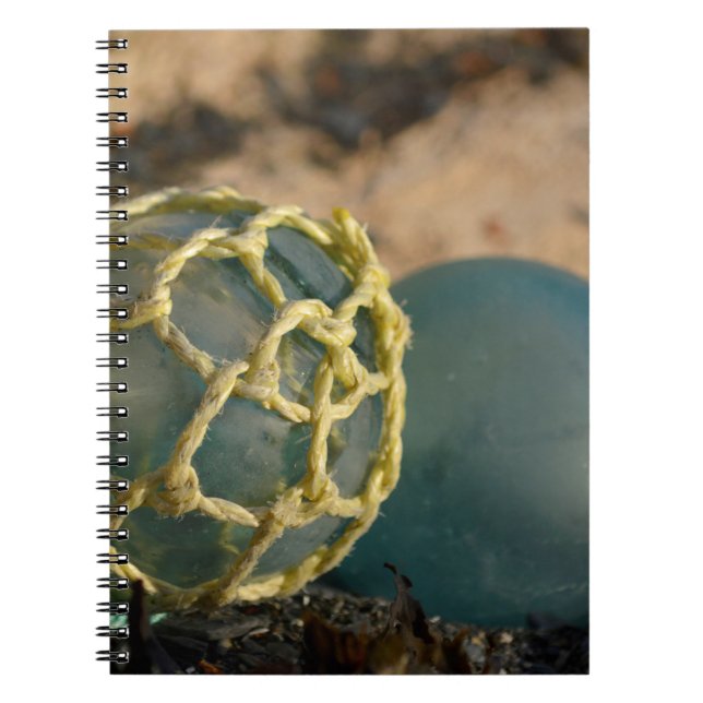 Cuaderno Flotador Japonés de Vidrio para Pesca (Frente)
