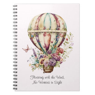 Cuaderno Flotando con el viento