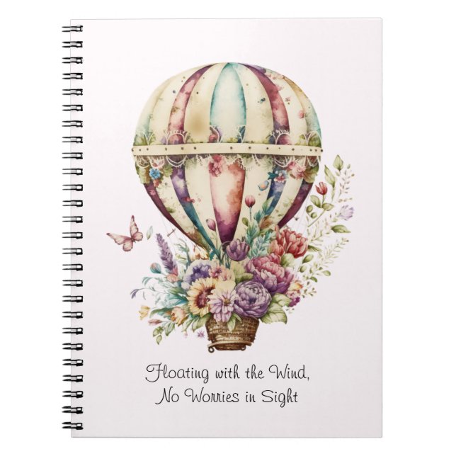 Cuaderno Flotando con el viento (Frente)