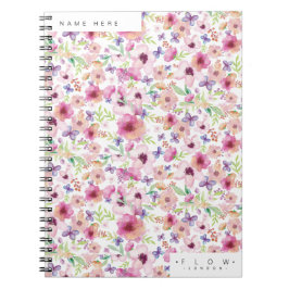 Cuaderno Flow - LONDRES - Portátil Floral personalizado