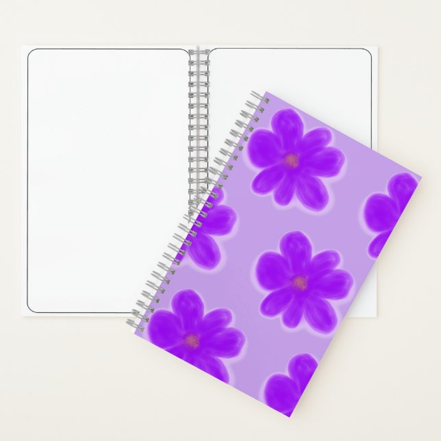 Cuaderno Flower Color Me Purple Sketchbook (Interior)