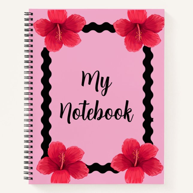 Cuaderno flower Notebook (Anverso)