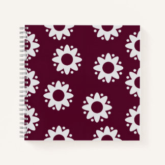 Cuaderno Flower notebook