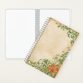Cuaderno Flower Page Scrapbook & Junk Journal Supplies