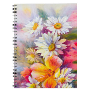 Cuaderno flower pattern