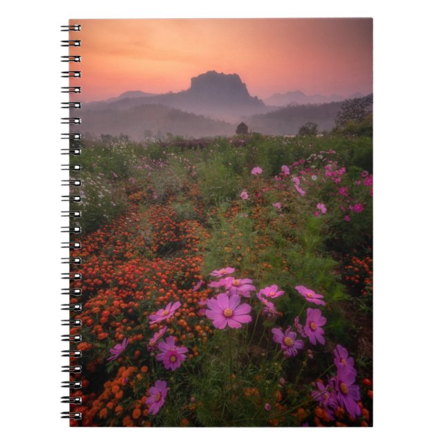 Cuaderno Flowers | Chiang Dao, Chiang Mai, Thailand (Frente)