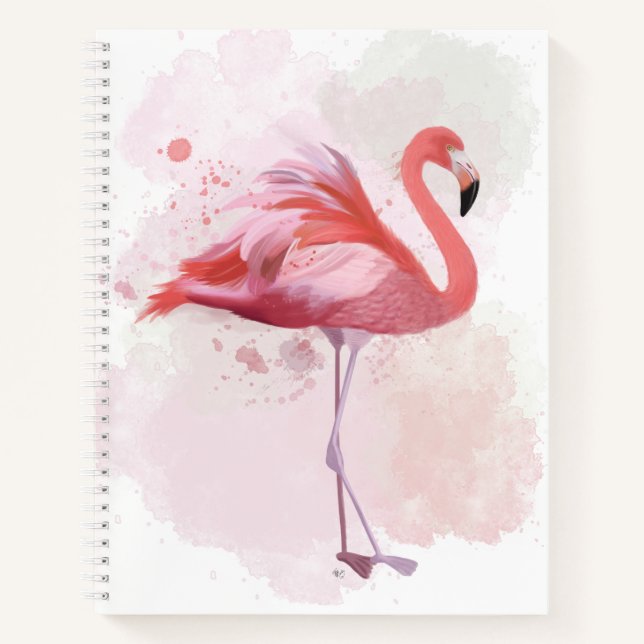 Cuaderno Fluffy Flamingo (Anverso)