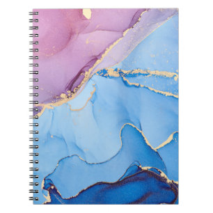 Cuaderno Fluido de hues translúcido: Resumen de tinta de al