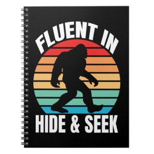 Cuaderno Fluido en Bigfoot Divertido Escondite y Busca