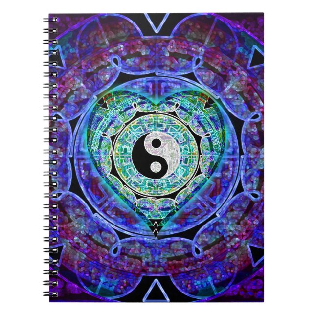 Cuaderno Flujo de energía de Yin Yang (Frente)