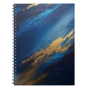 Cuaderno Flujo índigo