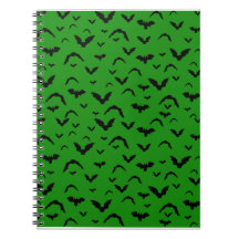 Flying Bats on Green