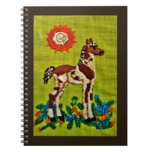 Cuaderno Foal Embroidery
