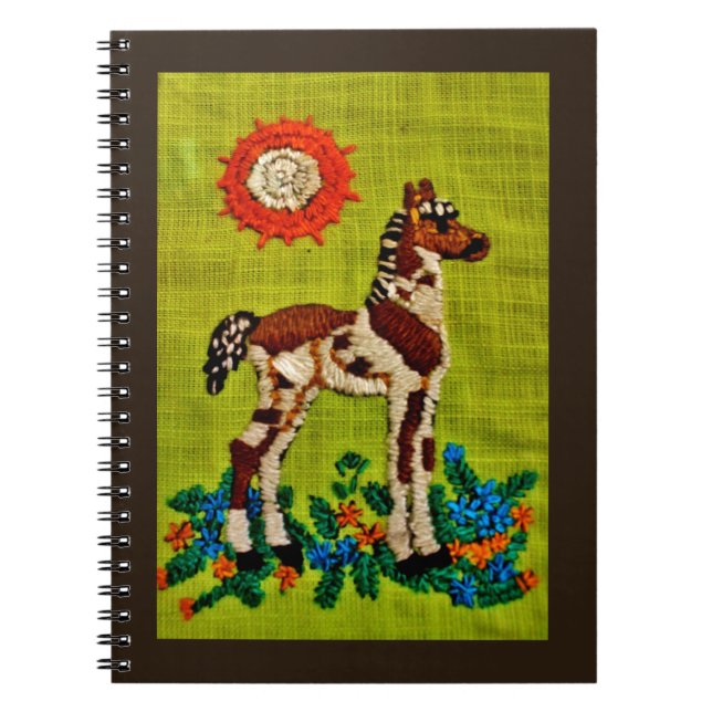 Cuaderno Foal Embroidery (Frente)
