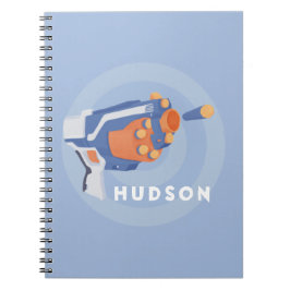 Cuaderno Foam dart gun custom design