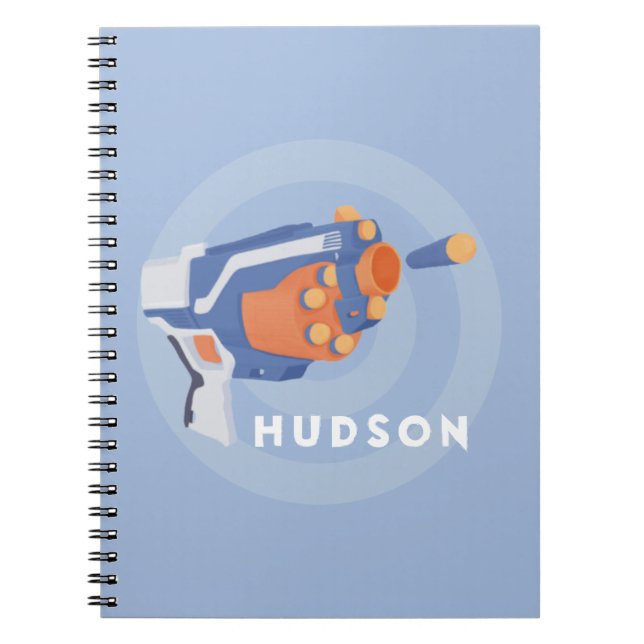 Cuaderno Foam dart gun custom design (Frente)