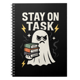 Cuaderno Foco fantasma - Halloween de vuelta al diseño esco