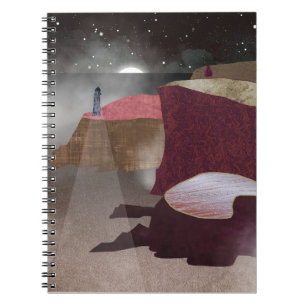 Cuaderno Foggy Lighthouse