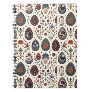 Cuaderno Folclore Bohemio Pascua Pysanky Arte Popular Místi