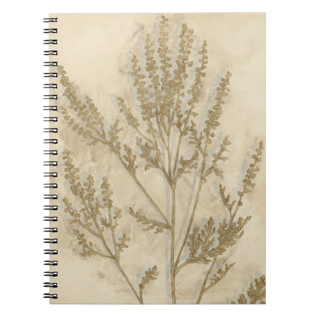Cuaderno Foliage II dorado (Frente)