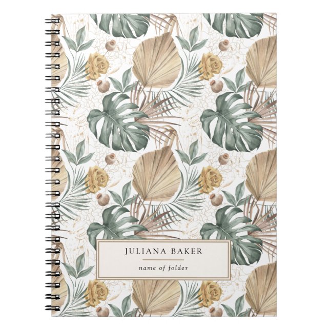 Cuaderno Foliage Oasis moderno (Frente)