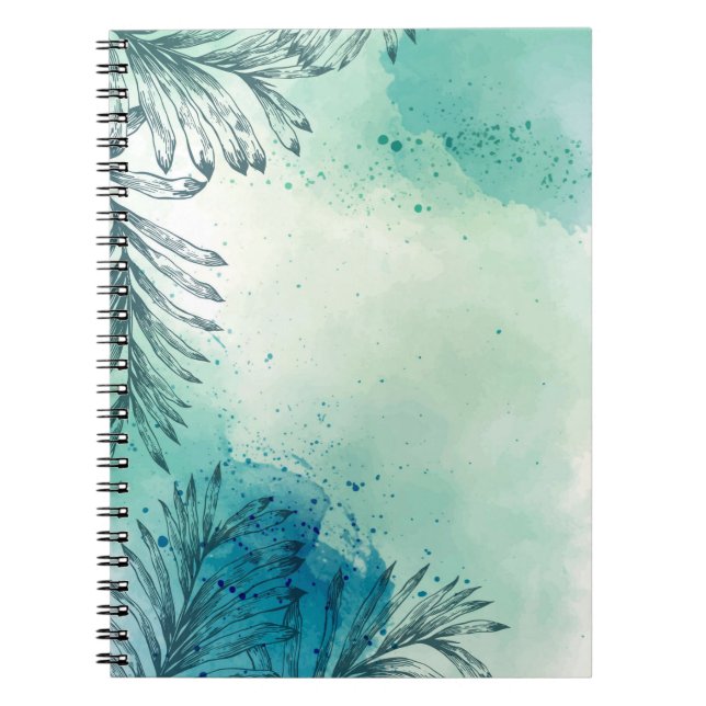 Cuaderno Foliage y acuarela (Frente)