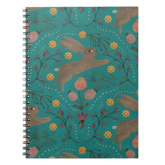 Cuaderno Folk Rabbits (Frente)