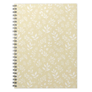 Cuaderno Follaje de Otoño Neutral - Trigo Dorado