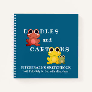 Cuaderno Folleto de DOODLES y PERSONALIZADOS personalizados