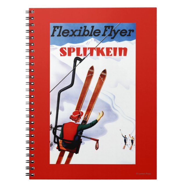 Cuaderno Folleto de vuelo flexible Splitkein Esquina de mad (Frente)