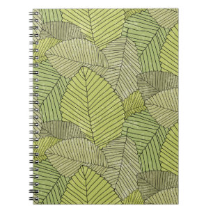 Cuaderno Folletos abstractos patrón colorido