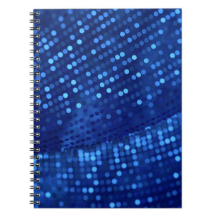 Cuaderno Fondo 3D metalizado De Lujo Drapery.