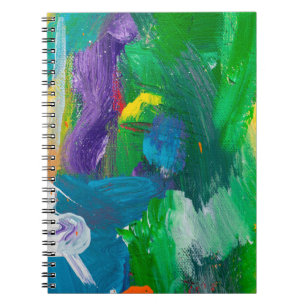 Cuaderno Fondo abstracto autohecho. abstracto, acrílico, ar
