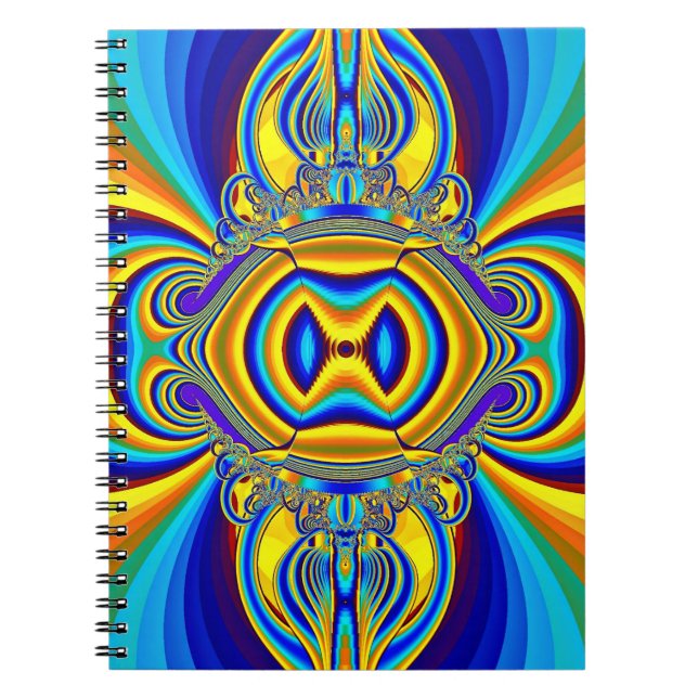 Cuaderno Fondo abstracto colorido-14334 (Frente)