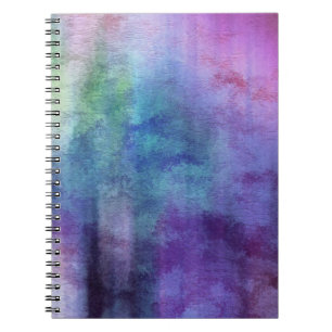 Cuaderno fondo abstracto de la acuarela del arte en el
