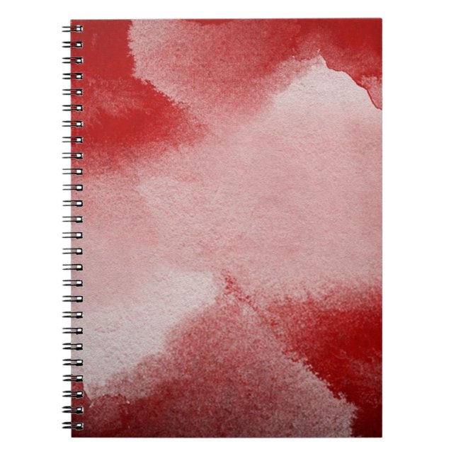 Cuaderno fondo abstracto de la pintura (Frente)