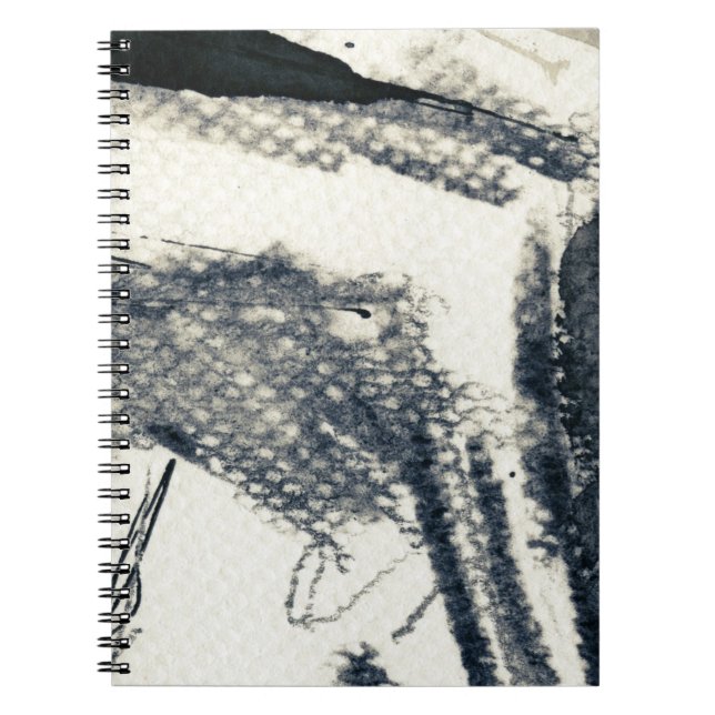 Cuaderno Fondo abstracto del grunge, textura de la tinta. 3 (Frente)