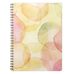 Cuaderno Fondo abstracto diseñado con la acuarela