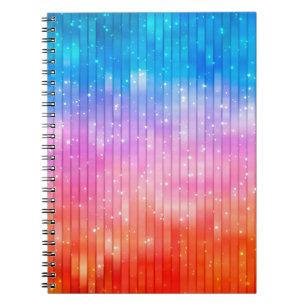 Cuaderno Fondo abstracto. fondo multicolor brillante