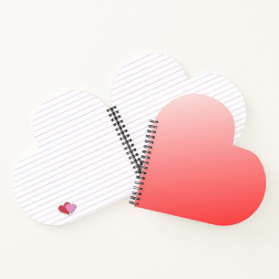 Cuaderno Fondo abstracto minimalista con gradiente suave de