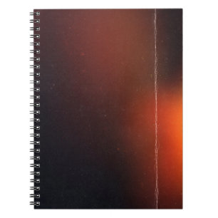 Cuaderno Fondo abstracto negro. Efecto fotográfico. Fenómen